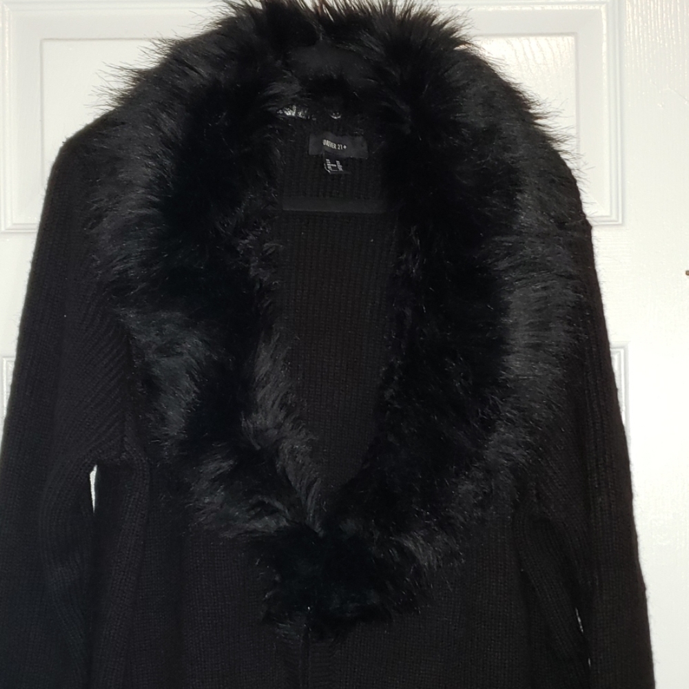 Forever 21 Faux fur sweater - 3X NWOT - Picture 2 of 6